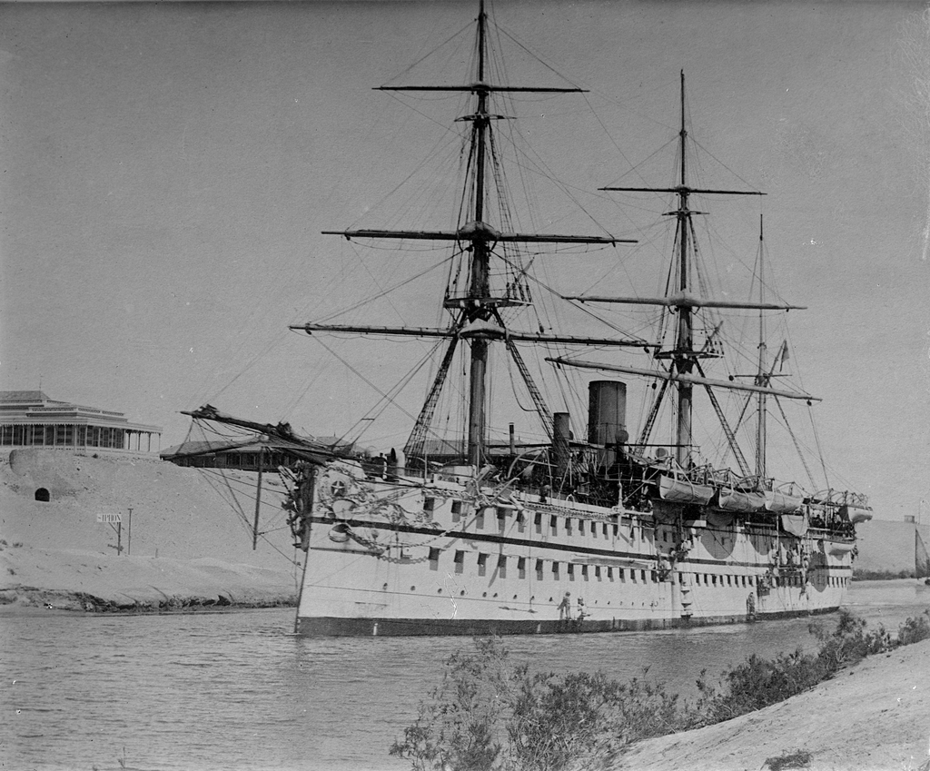 HMS Malabar, Suez.